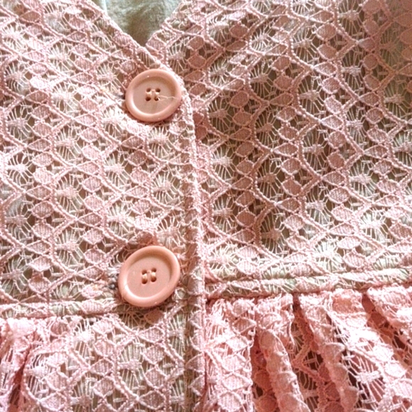 3 for $30 American Apparel - Pink lace dress - Picture 5 of 8